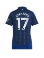 Manchester United Alejandro Garnacho #17 Auswärtstrikot für Frauen 2024-25 Kurzarm